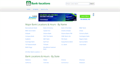 Desktop Screenshot of bank-locations.com