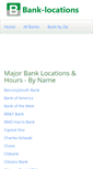 Mobile Screenshot of bank-locations.com